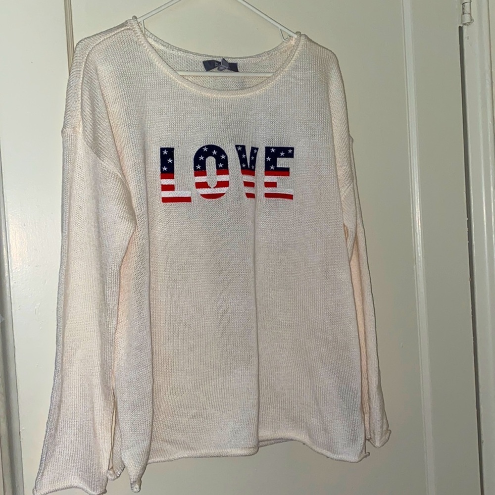 NWT marled love sweater size: XL